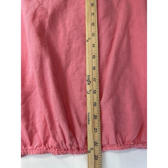 Vintage America Women's Small Blouse Pink Lace Accent Feminine Cottage Core - Picture 14 of 14